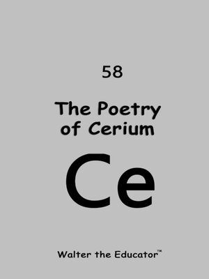 cover image of The Poetry of Cerium
